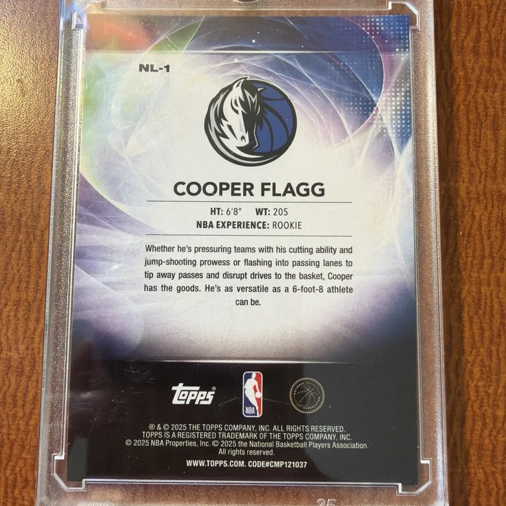 2025-26‎ Topps Flagship Cooper Flagg 